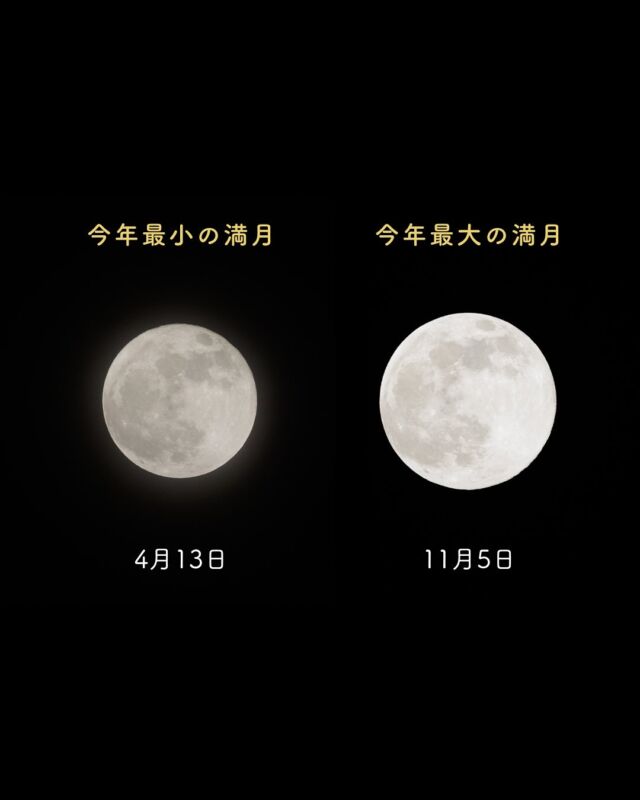 ⏪星の専門店星あそびです🧑🏻‍🚀⁡11月5日は今年いちばん大きい満月でした🌕🌝⁡たくさんのDMをありがとうございました！(100超えたところで数えるのやめました...😂)皆さんが好きな絵文字は、どれですか🌝🌕🌙🌛⁡月の写真はストーリーズで配布してたりするので 要チェック🫶🏻✨⁡次は、土星が主役🪐🪐今月下旬にはどう見えるのか楽しみです🤩𓂃𓂃𓂃𓂃𓂃𓂃𓂃𓂃𓂃𓂃🔭星の専門店 星あそび 沖縄本島で星のイベント開催中▸▸▸ @hoshi_asobi ◂◂◂𓂃𓂃𓂃𓂃𓂃𓂃𓂃𓂃𓂃𓂃𓂃